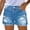 Blue 2, variant on Women's Shorts Denim Casual Spring Break Beach Vacation Jeans Shorts | Yubnlvae | Shorts for Women Denim Pants Womens Jeans Spring Break Fashion Beach (Black | L)