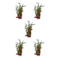 thumbnail image 3 of Methold Fishtank Planta de agua artificial Reemplazo vívido Plantas de paisajismo subacuático Hierbas Accesorios Púrpura Verde Type2 NO2, 3 of 6