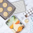 thumbnail image 5 of Yayeee Pot Holders Kitchen Heat Resistant with Pocket 7"x9.8" Cotton Oven Cooking Hot Pads, Mid Century Glasses, 5 of 7