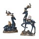 thumbnail image 2 of Figuras de estatuas de elk de 2 piezas Familia Fengshui Ornamentos Ornamentos Artewards año Nuevo Tablero de bodas Esculturas de ciervos de Azul, 2 of 8