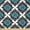 Black Aqua White, variant on Ambesonne Paisley Fabric by the Yard Microfiber, Vintage Oriental Ethnic, 1 Yard, Redwood and Blue Grey