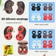 thumbnail image 3 of 8 par/set funda de silicona para auriculares tapón para auriculares para Samsung Galaxy Buds Live JShteea El nuevo, 3 of 6