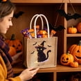 thumbnail image 6 of Celsvanis Halloween Trick or Treat Bag Reusable Candy Tote, Cute Printed Gift Bag for Halloween Night Candy Collectio Party Favors Storage, 6 of 6