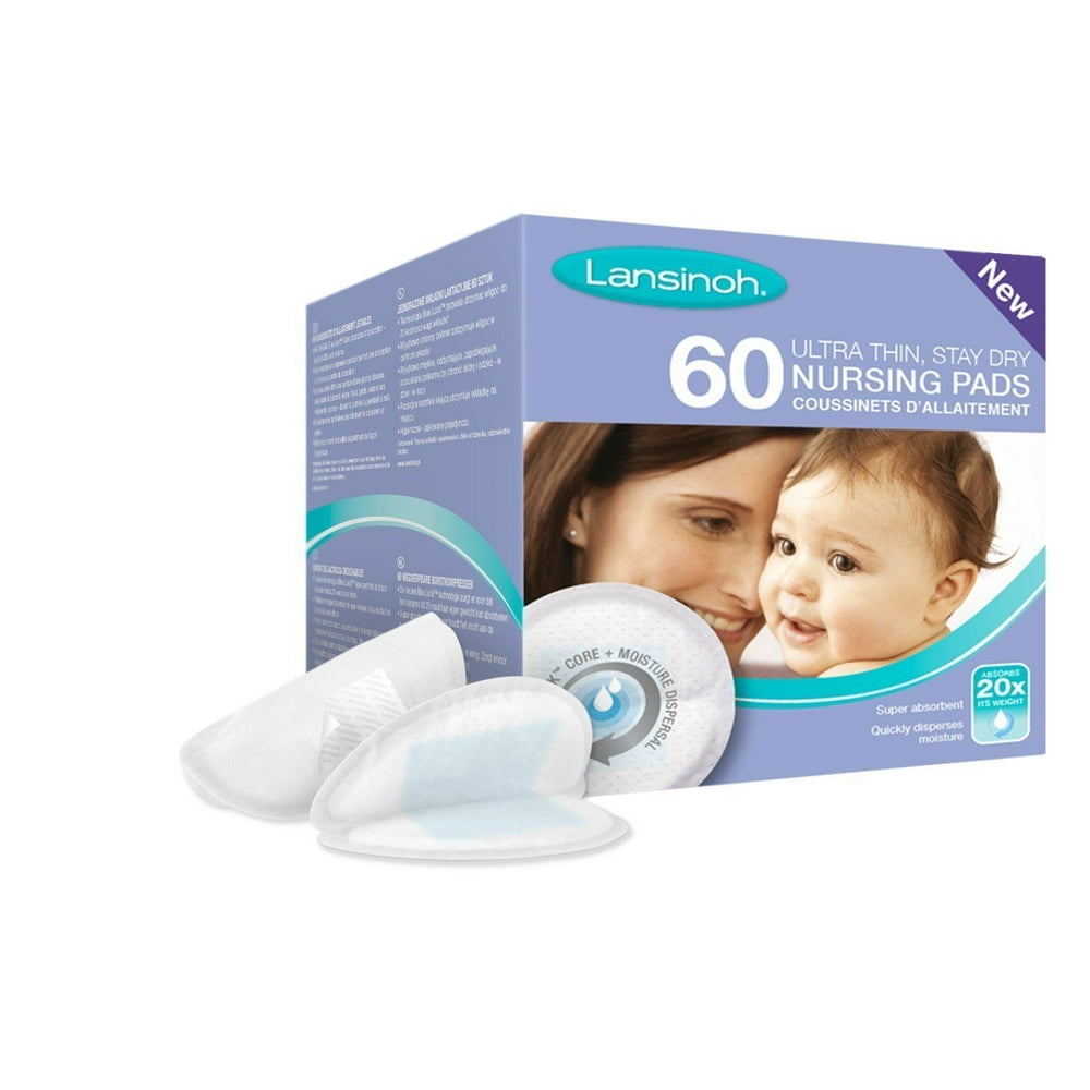 Disposable UltraThin Nursing Pad 2 Packs of 60 (120 Count)