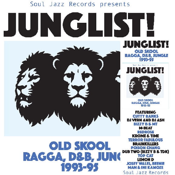 Various Artists - Junglist! Old Skool Ragga, D&B, Jungle (Various Artists) - Music & Performance - Vinyl
