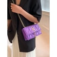 thumbnail image 2 of Fashionable Solid Color, Chain Strap, Flap Cover, Single Shoulder Bag With Tassel For Women, 2 of 5