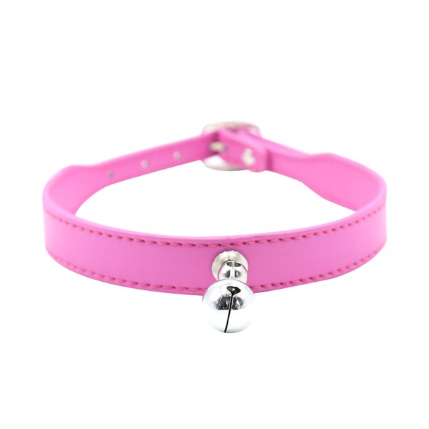 Worallymy Collar de cuero Sexy Mujer PU Collar de cuero Gargantilla ajustable Worallymy JD735815916