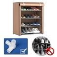 thumbnail image 5 of Combination Shoe Rack Dustproof Storage Shoe Cabinet, 5 of 5