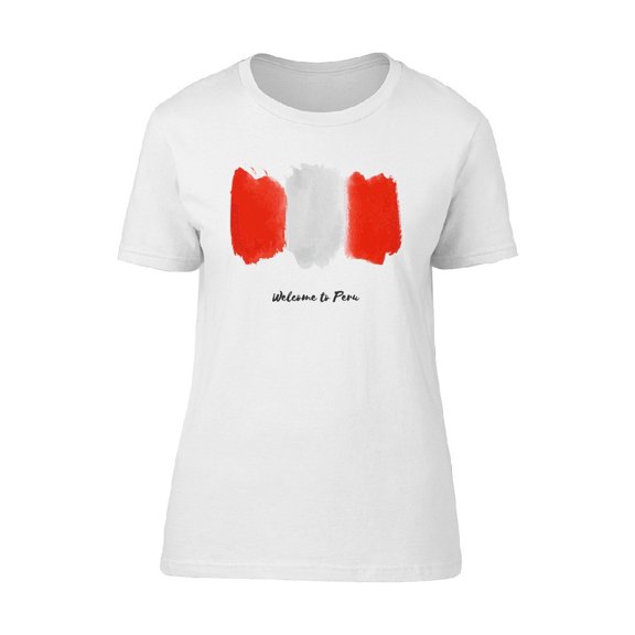 Peru National Flag Tee Men's -Image by Shutterstock