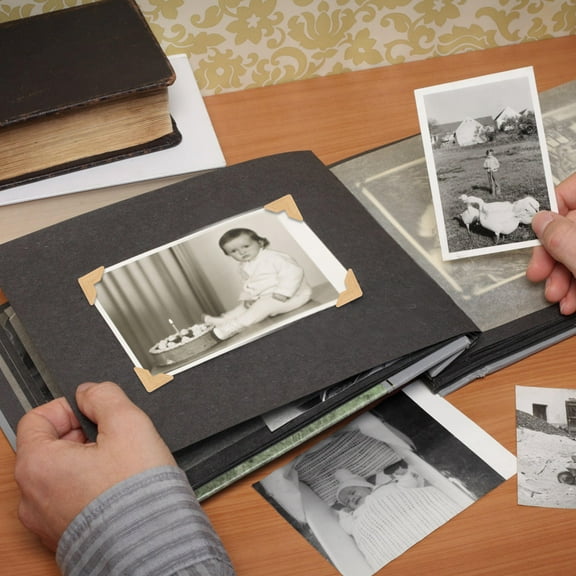 FRCOLOR 10 Sheets Photo Corners Stickers for Photo Album Book Journal Diary