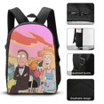 thumbnail image 3 of Rick and Morty Season Backpack Learning Maestro Bookbag with Symphony Lunch Organizer, 3 of 4