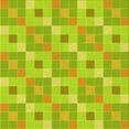 thumbnail image 1 of Ahgly Company Machine Washable Indoor Square Transitional Chameleon Green Area Rugs, 4' Square, 1 of 7