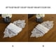 thumbnail image 2 of Mantel largo de encaje Injueey Flor Retro Blanco 26*250CM, 2 of 6