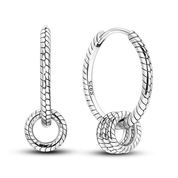 MULA Hoop Earring for Women S925 Sterling Silver 5A Cubic Zirconia Diamond Shinning Earring Jewelry Gifts
