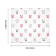 thumbnail image 3 of Sikiie Girl Rabbit tapestry wall hanging home decor for bedrooms, living rooms, dorms 60x51in, 3 of 6