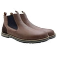 thumbnail image 3 of Izod Men's Lucas Pull-On Chukka Boot (Brown, Numeric_11), 3 of 4