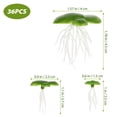 thumbnail image 2 of unbranded 2Pqt Planta Artificial De Para Adorno En Y Acuario, 2 of 6