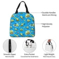 thumbnail image 3 of KLL Cute Car Cartoon Print Insulated Lunch Bag Women, Reusable Cute Tote Lunch Box for Adult & Men, Leakproof Cooler Lunch Bags for Work Office Travel Picnic, 3 of 5