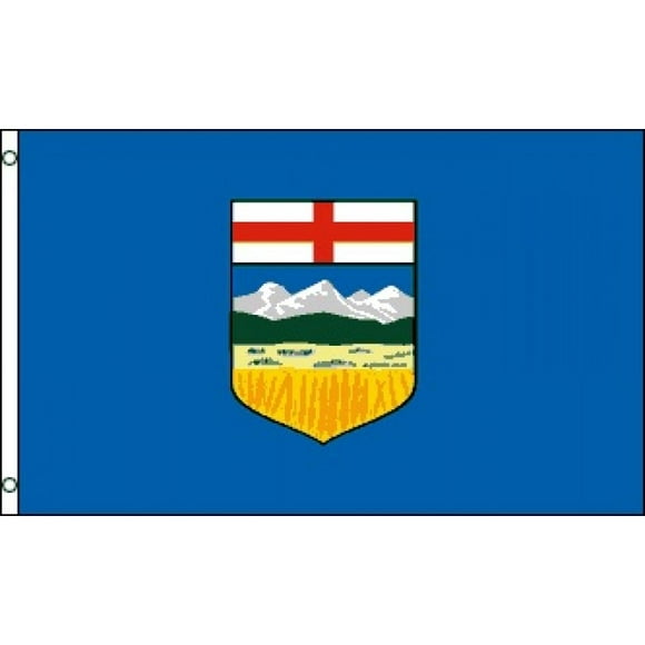 Province de l'Alberta Drapeau Polyester