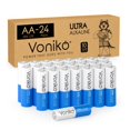 thumbnail image 1 of Pilas alcalinas AA Voniko de 24 unidades, 1,5 V, a prueba de fugas, 1 of 6
