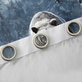 thumbnail image 4 of Feelyou Rustic Bear Family Curtains Pack of 2 (42x84 Each), Winter Jungle Animal Curtains Blackout, Plant Snow Mountain Bedroom Curtains, Curtains and Drapes Decor, 4 of 6