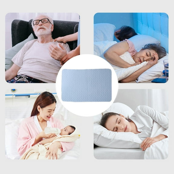 LSLJS Bed Pads 60x40" Large Waterproof Washable Reusable Bedwetting Mattress Protector Incontinence Bedwetting Pads Kids Adults Elderly Anti-Slip Pee Pads Couch Sofa Floor Pads Mattress Protector