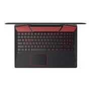 Lenovo Legion Y720-15IKB 80VR - Intel Core i7 - 7700HQ / up to 3.8 GHz - Windows 10 - GF GTX 1060 - 16 GB RAM - 128 GB SSD + 1 TB HDD - 15.6 IPS 1920 x 1080 (Full HD) - Gigabit Ethernet - Wi-Fi 5 - black - kbd: US