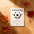 thumbnail image 3 of Dserhfy Golf Pocket Hug with Card Heart-Shaped Softball Golf Ball Pocket Hug Token Encouragement Keepsake Gift for Softball Lovers Golfers Sports Enthusiasts, 3 of 8