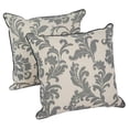 thumbnail image 2 of Blazing Needles 18-inch Corded Throw Pillows with Inserts (Set of 2), 2 of 2