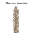 thumbnail image 7 of 4.5 ft Pre-Lit Rose Gold Tinsel Artificial Tree, 7 of 7