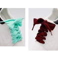 thumbnail image 4 of EXTRA WIDE Shoe Laces Strings Super Wide 3/4" 1" & 1 1/2" 45" 54" 72 Long. ( Color:3/4" Wide Red 45" Long;), 4 of 4