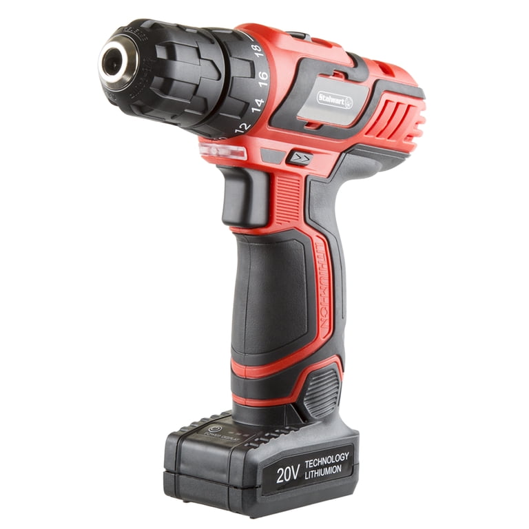 Stalwart 65-Piece Cordless Drill Set with Case photo 4