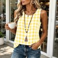 thumbnail image 2 of BUIGTTKLOP Womens Cotton Linen Tank Tops Summer Casual Crew Neck Sleeveless Top Loose Fitted Basic Tunic Shirts 2026, 2 of 8