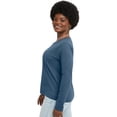 thumbnail image 3 of Camiseta Hanes Comfortblend Originals de manga larga para mujer, 3 of 4