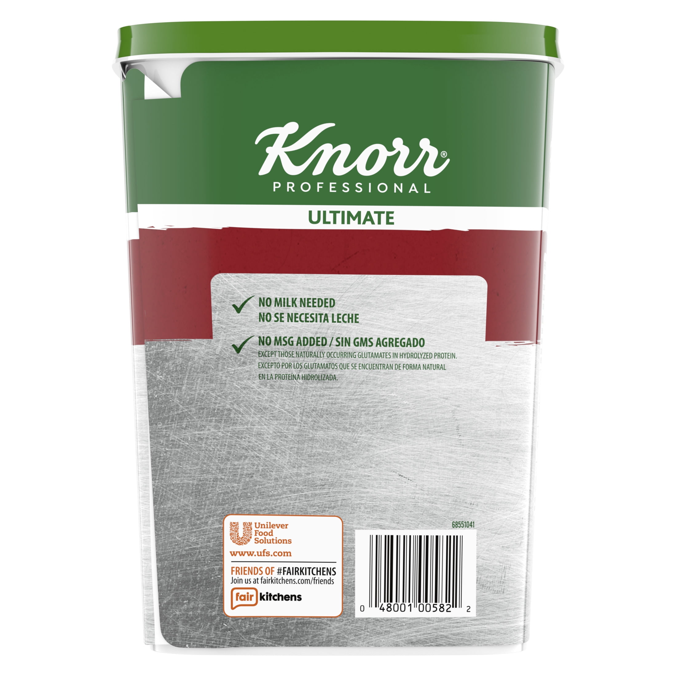 (4 pack) Knorr Professional Hollandaise Sauce Mix, Shelf Stable, Vegetarian, Gluten Free, 30.2 oz