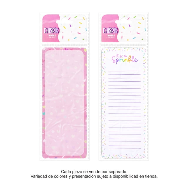 Notas con Imán Prichos Chispix de Cartón y Papel Varios Modelos 1 Pieza
