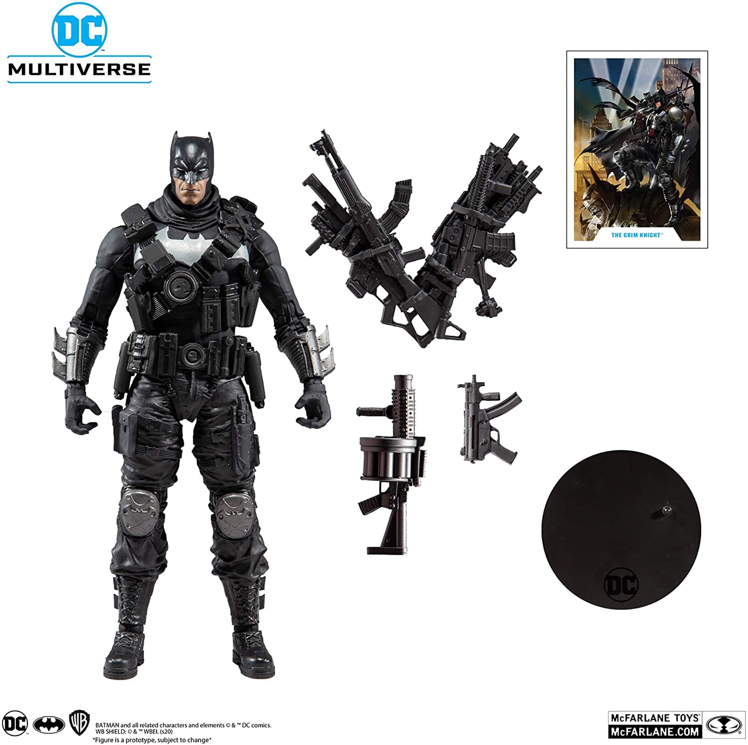 McFarlane DC Multiverse Batman The Grim Knight WALMART EXCLUSIVE Figure IN HAND