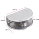 thumbnail image 5 of Advancent Office Hotel Glass Clamp Shelf Holder Aluminum Furniture Door Screw Bedroom Hardware Panel Alloy Mounted Bracket Type2 NO2, 5 of 6