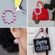 thumbnail image 4 of 40 Piezas Cuentas de Silicona de 15 mm, Llavero, Collar, Pulsera, Cuentas Redondas, Kit de Accesorios de Silicona para Joyería, Collar, Decoración del Hogar, Bricolaje, 4 of 6