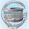thumbnail image 3 of 8 Pack Replacement Filter Cartridges for Hot Tubs & Spa Pools Compatible with MSPA, 3 of 5