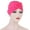 Rose Red, variant on Women Turban African Pattern Knot Headwrap Beanie Pre-Tied Bonnet Chemo Cap Hair Loss Hat