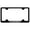 Black, variant on Ford Thunderbolt Laser Etched Logo Wide Body License Plate Frame (Chrome)