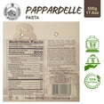 Pappardelle Pasta Noodles Organic Pasta With Wheat Germ Imported