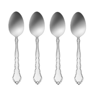 Oneida Satinique 18/8 Stainless Steel Teaspoon (Set of Four)