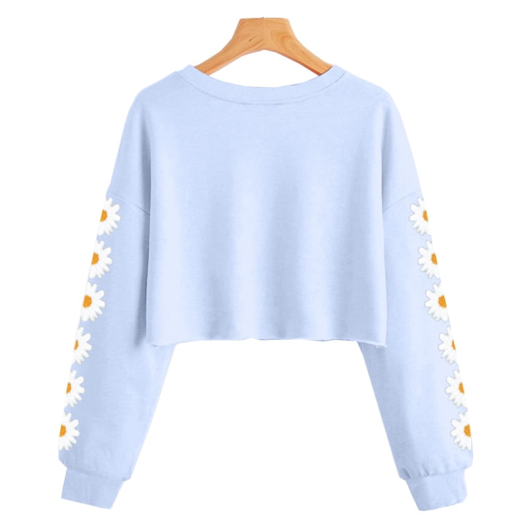 Cute Tops For Girls Girls' Tops, Tees & Blouses Kids Crop Tops