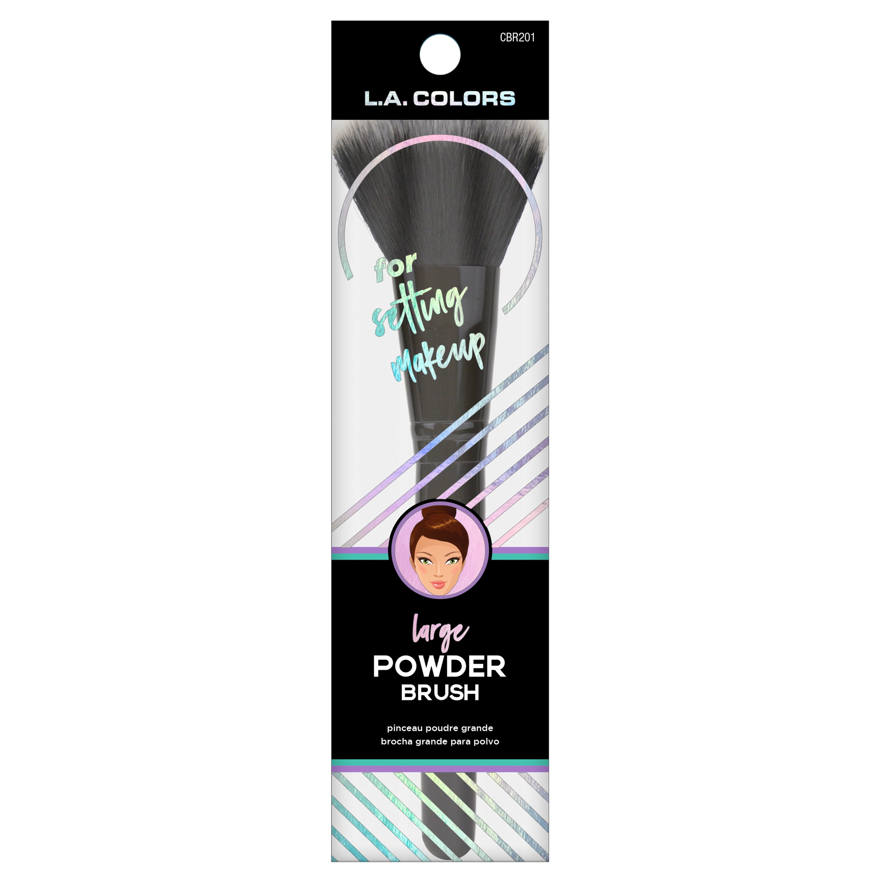 L.A. COLORS Signature Large Setting Powder Brush, 1 pc