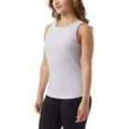 thumbnail image 4 of 32 Degrees Cool Women's Ribbed Fitted Bra Tank, Pearl Blue Medium, 4 of 8