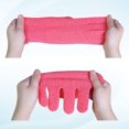 thumbnail image 6 of EvridWear Exfoliating Bath Gloves for Woman Girl 3 Pairs Heavy (Hot Pink), 6 of 9