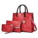 thumbnail image 1 of Conjunto De 3 Bolsos Para Mujer, Bolso De Mano De Piel Sintética, Bandolera, Regalo Ideal Para Mujer Y Niña matsuzay AP007696-02, 1 of 6