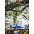 thumbnail image 5 of Mosaic Birds Hummble Bold Hanging Bird Feeder for Outdoors, Oriole, Finch Wild Bird Feeders - Aqua Blue, 5 of 7